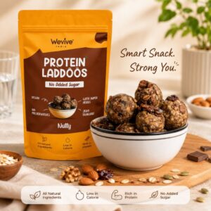 PROTEIN LADDOOS - Nutty, Pack of 25 (200gm)